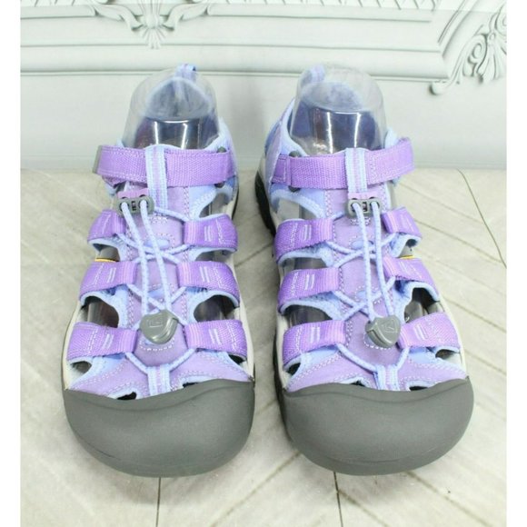 Keen Purple Nylon Closed Toe Bungee Cord Waterproof Outdoor Sandals Size 7 - Picture 5 of 9